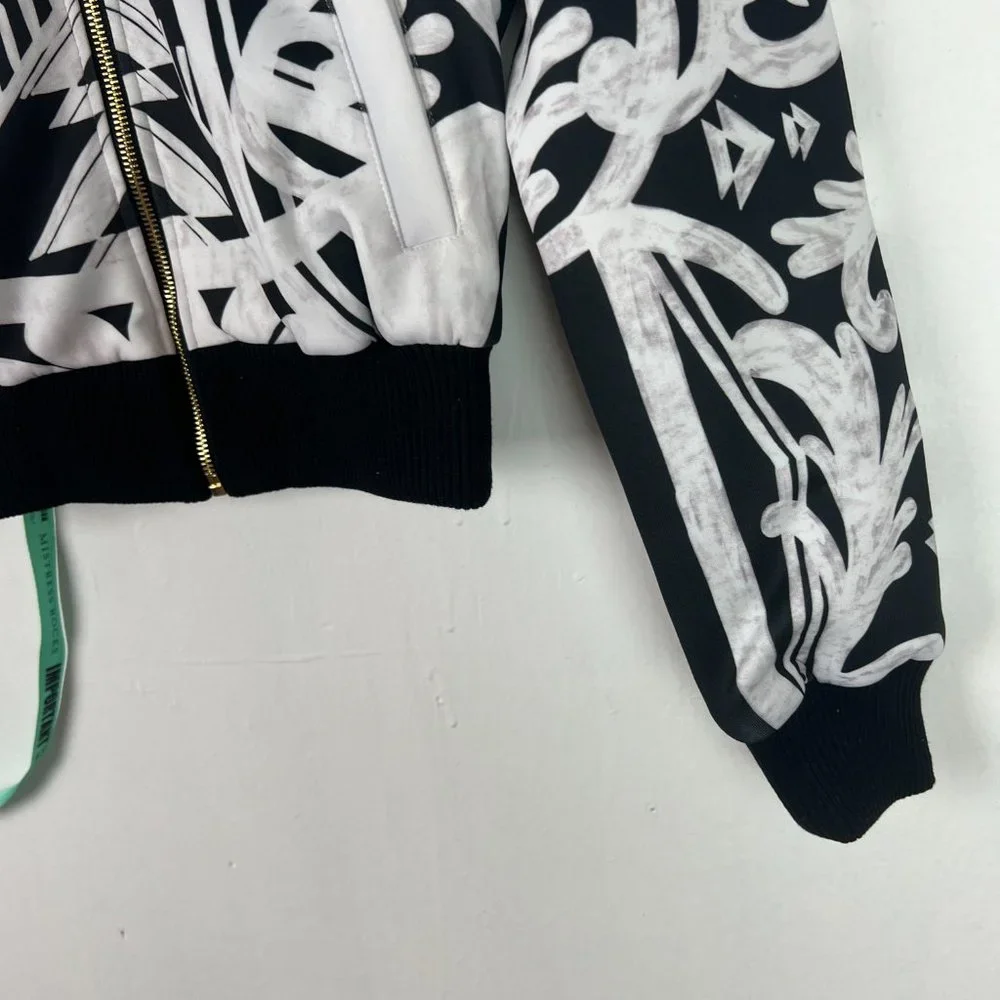 NWT Mistress Rocks Sugar High Cropped Bomber Jacket Size XS NEW - Picture 5 of 15